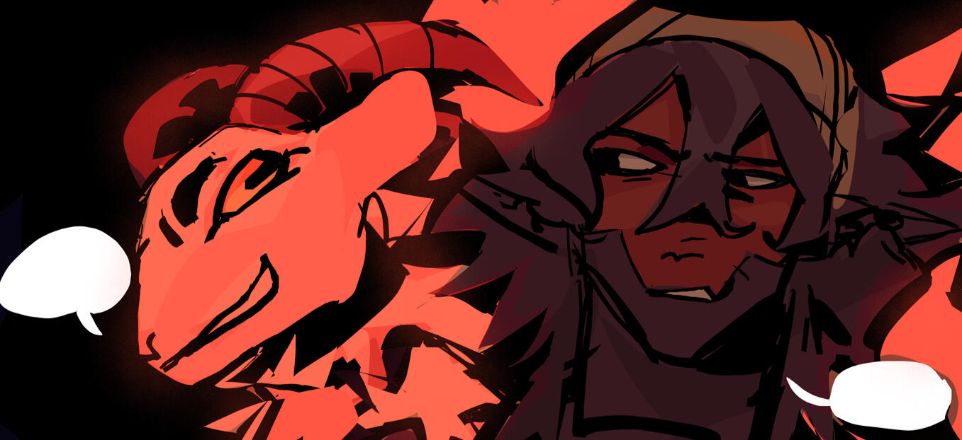 Promo art I did for casting voices